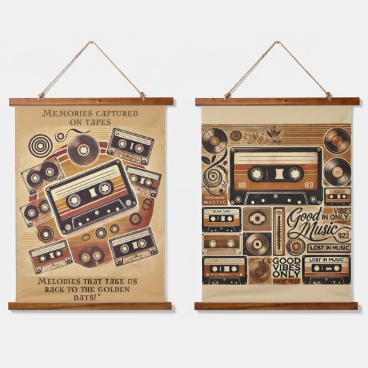 Set zweier Wandteppiche (Doppelt)