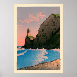 Setakamu Rocksin Shiribe von Kawase Hasui Poster