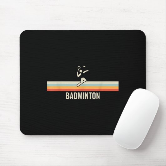 Setback Game Shuttle Sport Badminton Racket For Me Mousepad (Mit Mouse)