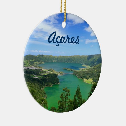 Sete Cidades - Azoren Keramikornament (Rechts)