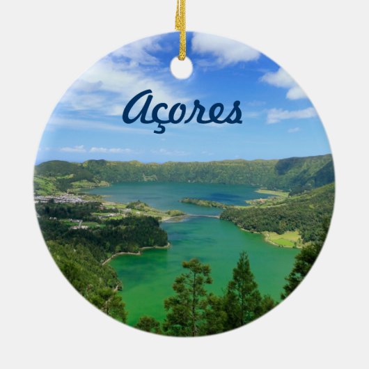 Sete Cidades - Azoren Keramikornament (Hinten)
