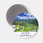Sete Cidades, Azoren Magnet (Vorderseite/Rückseite)