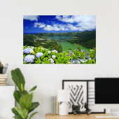 Sete Cidades, Azoren Poster (Heimbüro)