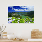 Sete Cidades, Azoren Poster (Küche)