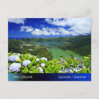 Sete Cidades, Azoren Postkarte