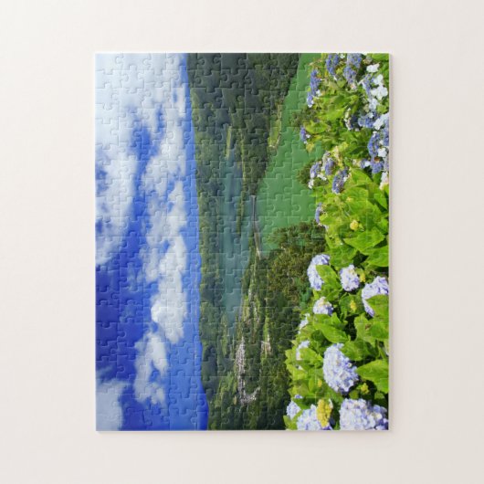 Sete Cidades, Azoren Puzzle (Vertikal)
