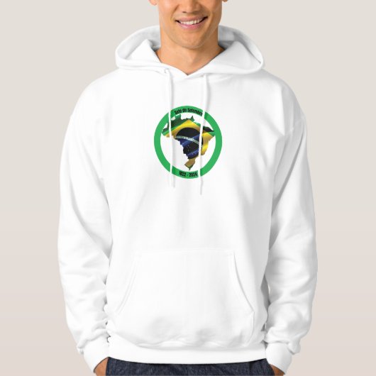Sete de Setembro (Tag der Unabhängigkeit Brasilien Hoodie (Vorderseite)