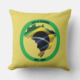 Sete de Setembro (Tag der Unabhängigkeit Brasilien Kissen