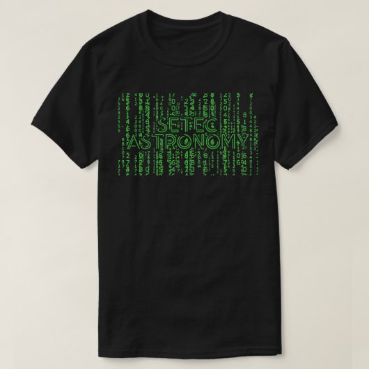 Setec Astronomy Computer Programmer Developer Tech T-Shirt (Design vorne)