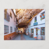 Setenil De Las Bodegas, Spanien Reise-Postkarte Postkarte (Vorderseite)