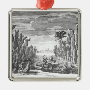 Setentwurf durch Torelli für 'Andromede Silbernes Ornament