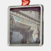 Setentwurf für "die magische Flöte" durch Mozart Silbernes Ornament (Links)