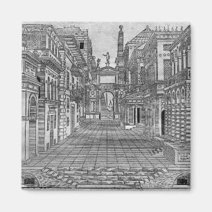 Setentwurf für eine tragische Szene Magnet