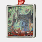 Setentwurf für 'Scheherazade Silbernes Ornament (Links)