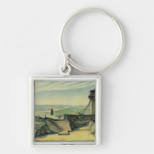 Setentwurf für Tat II der Oper 'Fidelio Schlüsselanhänger