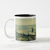 Setentwurf für Tat II der Oper 'Fidelio Zweifarbige Tasse (Links)