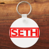Seth Briefmarke Schlüsselanhänger (Vorderseite)