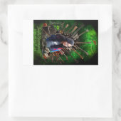 Seth Honeycutt Memorial Rechteckiger Aufkleber (Tasche)