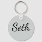 "Seth" Männername, Schlüsselanhänger (Vorderseite)
