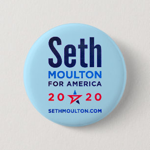 Seth Moulton für Amerika 2020 Button