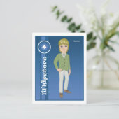 Seth Postkarte (Stehend Vorderseite)