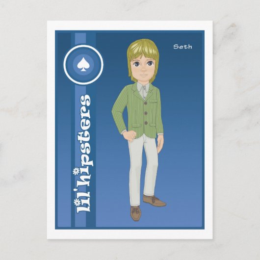 Seth Postkarte (Vorderseite)