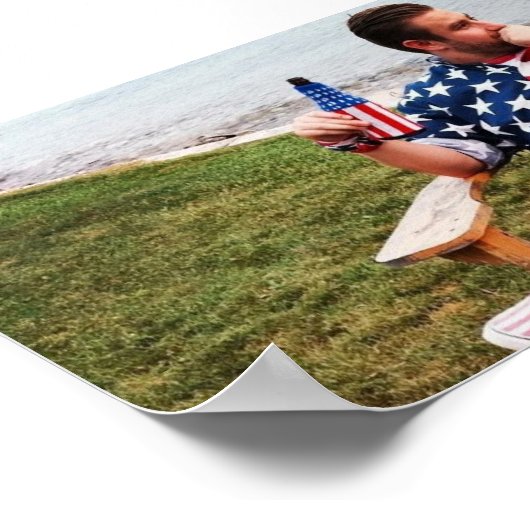 Seth Rich Poster (Ecke)