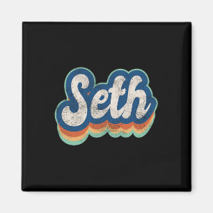 Seth Vorname Boy Vintag Style 70er 80er Personal Magnet