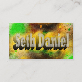 sethbusinesscard visitenkarte