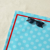 Sethe Day Golden Retriever Aqua Beachball Handtuch (Beispiel)