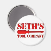 Seth's Tool Company Magnet (Vorderseite/Rückseite)