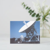 SETI Attenna Postkarte (Stehend Vorderseite)