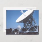 SETI Attenna Postkarte (Vorne/Hinten)