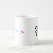 SETI Logo-Tasse mit Drake-Gleichung Kaffeetasse (Mittel)