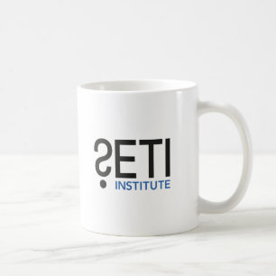 SETI Logo-Tasse mit Drake-Gleichung Kaffeetasse