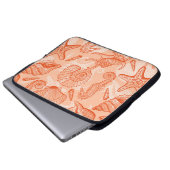 Setiere nahtlos laptopschutzhülle (Vorne Knopf)