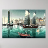 Seto Inland Sea Akashi Bay Tsuchiya Koitsu 1938 Poster (Vorne)