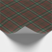 Seton Hunting Modern Original Scottish Tartan Geschenkpapier (Ecke)