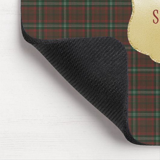 Seton Hunting Modern Original Scottish Tartan Mousepad (Ecke)