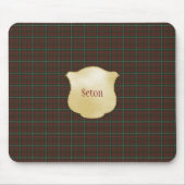 Seton Hunting Modern Original Scottish Tartan Mousepad (Vorne)