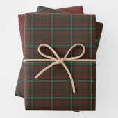 Seton Hunting Modern Original Scottish Tartan Wrap Geschenkpapier Set (Beispiel)