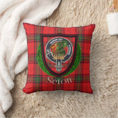 Seton Scottish Clan Tartan & Crest Kissen (Decke)