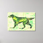 Setter Dog Leinwanddruck (Vorderseite)