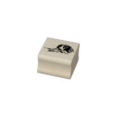 Setter e beccaccia gummistempel (Stempel)