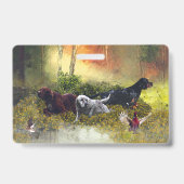 Setter-Familie Ausweis (Rückseite)