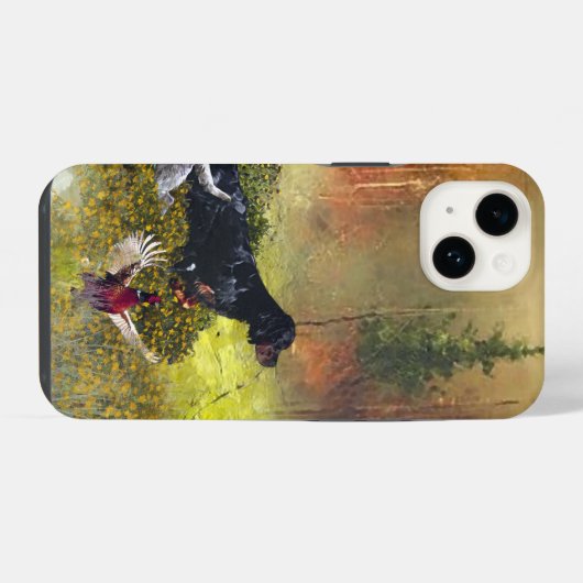 Setter-Familie iPhone Hülle (Rückseite (Horizontal))