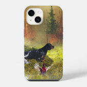 Setter-Familie iPhone Hülle (Rückseite)