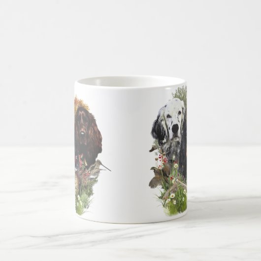 Setter-Familie Kaffeetasse (Mittel)