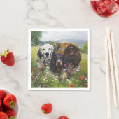 Setter-Familie Serviette (Beispiel)