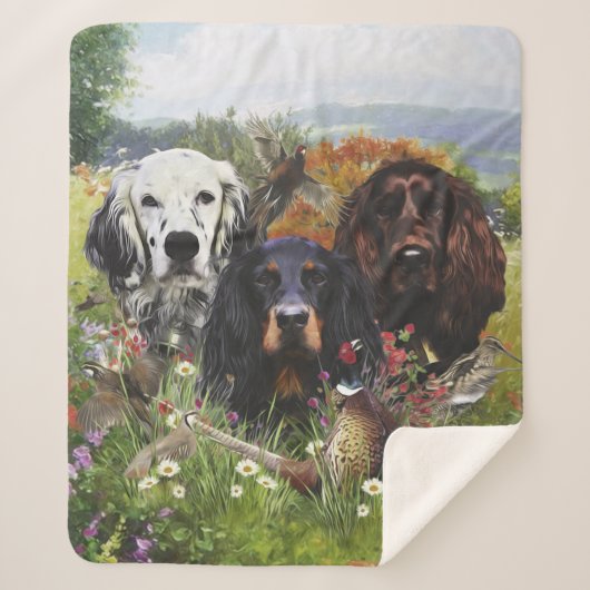 Setter-Familie Sherpadecke (Vorderseite)